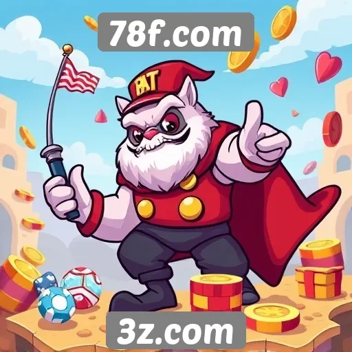 Opções de jogos disponíveis no 78f.com